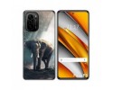 Funda Gel Tpu para Xiaomi POCO F3 5G / Mi 11i 5G diseño Elefante Dibujos