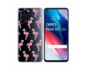 Funda Gel Transparente para Oppo Find X3 Lite 5G diseño Flamenco Dibujos