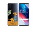 Funda Gel Transparente para Oppo Find X3 Lite 5G diseño Jirafa Dibujos