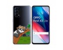 Funda Gel Transparente para Oppo Find X3 Lite 5G diseño Panda Dibujos