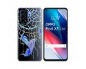 Funda Gel Transparente para Oppo Find X3 Lite 5G diseño Plumas Dibujos