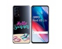 Funda Gel Transparente para Oppo Find X3 Lite 5G diseño Summer Dibujos