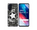Funda Gel Tpu para Oppo Find X3 Lite 5G diseño Camuflaje 02 Dibujos