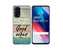 Funda Gel Tpu para Oppo Find X3 Lite 5G diseño Madera 01 Dibujos