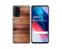 Funda Gel Tpu para Oppo Find X3 Lite 5G diseño Madera 02 Dibujos
