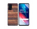 Funda Gel Tpu para Oppo Find X3 Lite 5G diseño Madera 03 Dibujos