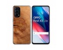 Funda Gel Tpu para Oppo Find X3 Lite 5G diseño Madera 04 Dibujos