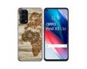 Funda Gel Tpu para Oppo Find X3 Lite 5G diseño Madera 07 Dibujos