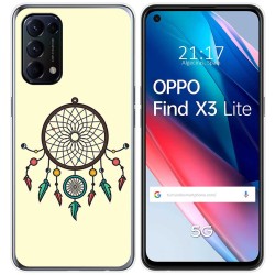 Funda Gel Tpu para Oppo Find X3 Lite 5G diseño Atrapasueños Dibujos