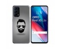 Funda Gel Tpu para Oppo Find X3 Lite 5G diseño Barba Dibujos