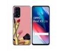 Funda Gel Tpu para Oppo Find X3 Lite 5G diseño Brochas Dibujos