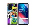 Funda Gel Tpu para Oppo Find X3 Lite 5G diseño Comic Dibujos