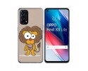 Funda Gel Tpu para Oppo Find X3 Lite 5G diseño Leon Dibujos
