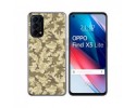 Funda Gel Tpu para Oppo Find X3 Lite 5G diseño Sand Camuflaje Dibujos