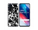 Funda Gel Tpu para Oppo Find X3 Lite 5G diseño Snow Camuflaje Dibujos