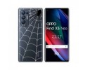 Funda Gel Transparente para Oppo Find X3 Neo 5G diseño Araña Dibujos
