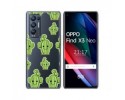 Funda Gel Transparente para Oppo Find X3 Neo 5G diseño Cactus Dibujos