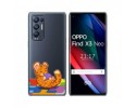 Funda Gel Transparente para Oppo Find X3 Neo 5G diseño Leopardo Dibujos
