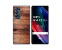 Funda Gel Tpu para Oppo Find X3 Neo 5G diseño Madera 02 Dibujos