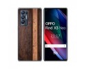Funda Gel Tpu para Oppo Find X3 Neo 5G diseño Madera 05 Dibujos