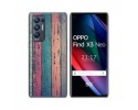 Funda Gel Tpu para Oppo Find X3 Neo 5G diseño Madera 10 Dibujos