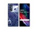Funda Gel Tpu para Oppo Find X3 Neo 5G diseño Circuito Dibujos