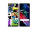 Funda Gel Tpu para Oppo Find X3 Neo 5G diseño Comic Dibujos