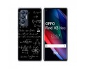 Funda Gel Tpu para Oppo Find X3 Neo 5G diseño Formulas Dibujos