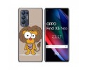 Funda Gel Tpu para Oppo Find X3 Neo 5G diseño Leon Dibujos
