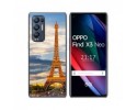 Funda Gel Tpu para Oppo Find X3 Neo 5G diseño Paris Dibujos