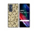 Funda Gel Tpu para Oppo Find X3 Neo 5G diseño Sand Camuflaje Dibujos