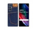 Funda Gel Tpu para Oppo Find X3 Neo 5G diseño Vaquero Dibujos