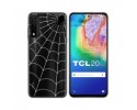 Funda Gel Transparente para TCL 20 5G diseño Araña Dibujos
