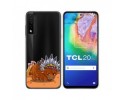 Funda Gel Transparente para TCL 20 5G diseño Bufalo Dibujos