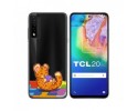 Funda Gel Transparente para TCL 20 5G diseño Leopardo Dibujos