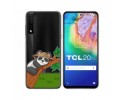 Funda Gel Transparente para TCL 20 5G diseño Panda Dibujos