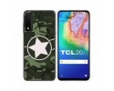 Funda Gel Tpu para TCL 20 5G diseño Camuflaje 01 Dibujos