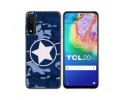 Funda Gel Tpu para TCL 20 5G diseño Camuflaje 03 Dibujos