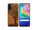 Funda Gel Tpu para TCL 20 5G diseño Cuero 03 Dibujos