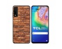 Funda Gel Tpu para TCL 20 5G diseño Ladrillo 04 Dibujos