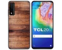 Funda Gel Tpu para TCL 20 5G diseño Madera 02 Dibujos