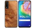 Funda Gel Tpu para TCL 20 5G diseño Madera 04 Dibujos
