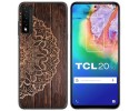 Funda Gel Tpu para TCL 20 5G diseño Madera 06 Dibujos