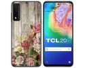 Funda Gel Tpu para TCL 20 5G diseño Madera 08 Dibujos