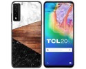 Funda Gel Tpu para TCL 20 5G diseño Mármol 11 Dibujos