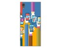 Funda Gel Tpu para Sony Xperia XA1 Diseño Apps Dibujos