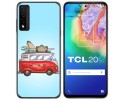 Funda Gel Tpu para TCL 20 5G diseño Furgoneta Dibujos