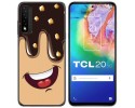 Funda Gel Tpu para TCL 20 5G diseño Helado Chocolate Dibujos