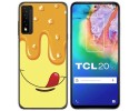 Funda Gel Tpu para TCL 20 5G diseño Helado Vainilla Dibujos