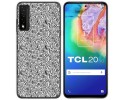 Funda Gel Tpu para TCL 20 5G diseño Letras Dibujos